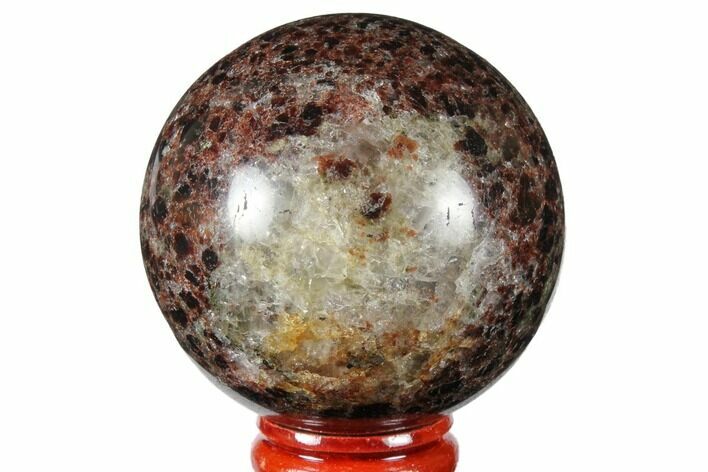 Polished Garnetite (Garnet) Sphere - Madagascar #132088